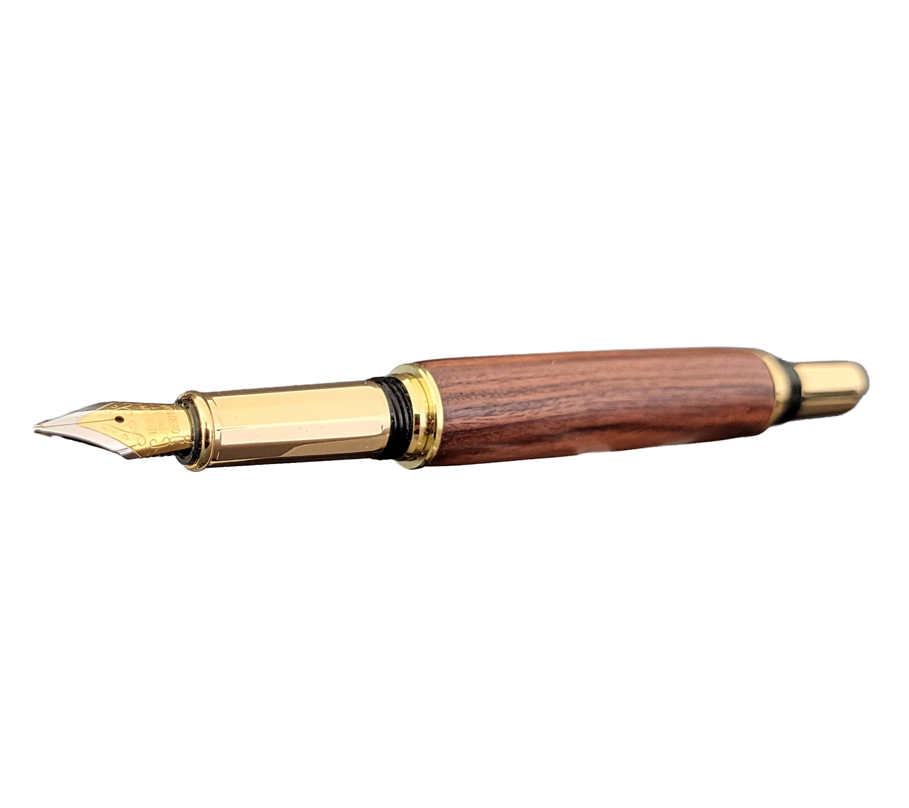 stylo à plume en bois de violette dit "L'artisan"